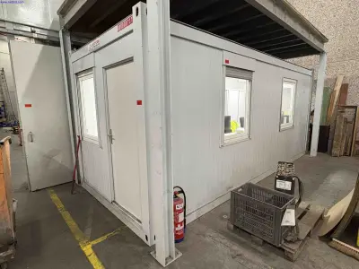 Site office Euro-Cabin – kavel bij NetBid, Roterijstraat 205-8793 Waregem
