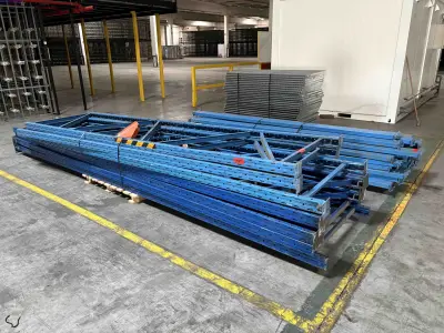 Boltless Pallet Racking Stow – kavel bij NetBid, Roterijstraat 205-8793 Waregem