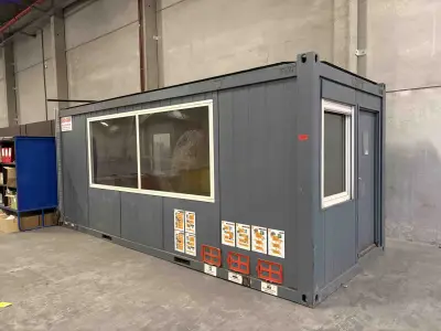 Portable site / factory office cabin Euro Cabin – kavel bij NetBid, Roterijstraat 205-8793 Waregem