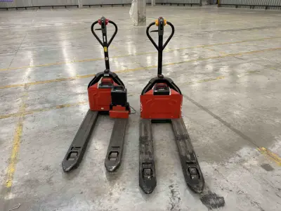Battery electric pallet trucks EP Equipment EPT-12-EZ – kavel bij NetBid, Roterijstraat 205-8793 Waregem