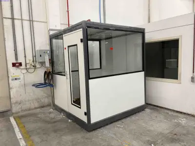 Free standing site office container unit – kavel bij NetBid, Roterijstraat 205-8793 Waregem