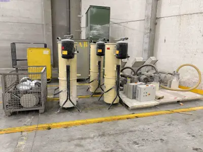 Granulation material extraction/blower Piovan Plastic Technologies – kavel bij NetBid, Roterijstraat 205-8793 Waregem