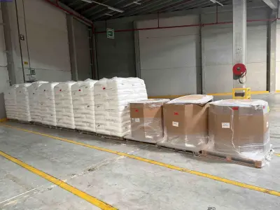 Pallets of PE Granules – kavel bij NetBid, Roterijstraat 205-8793 Waregem