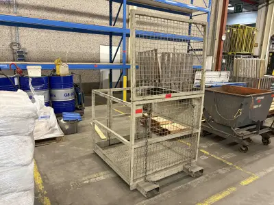 Forklift man safety cage AN AV Vincotte – kavel bij NetBid, Roterijstraat 205-8793 Waregem