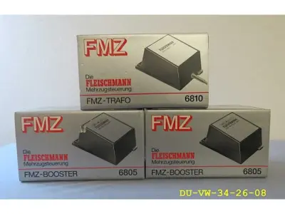 1 Fleischmann Konvolut bestehend aus 1 x Transformator 6810 und 2 x Booster 6805 – kavel bij Zoll-Auktion, Emmerich am Rhein
