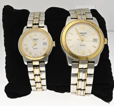 2 Tissot horloges – kavel bij Twents Veilinghuis