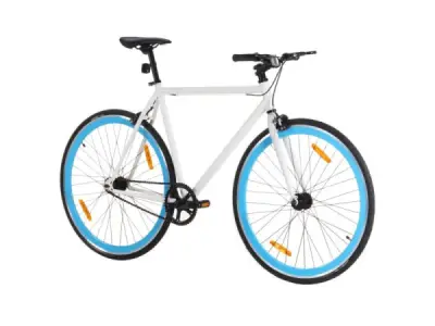 Stadsfiets Blauw wit 55 CM B keuze* – kavel bij XL Auctions