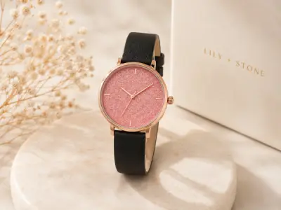 Lily & Stone Dameshorloge - Sparkling Rosé – kavel bij XL Auctions