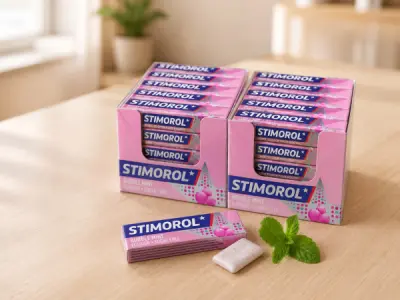 50x STIMOROL - Bubble Mint Kauwgom – kavel bij XL Auctions