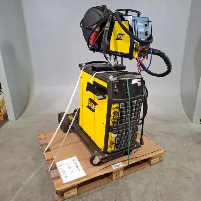 Verrijdbaar lasapparaat, ESAB, Mig U4000 IW/Aristo feed 3004 W – kavel bij Domeinen Roerende Zaken, Groningen