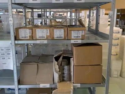 Divers inpakmaterieel & labels, O.a. Geami – kavel bij Onlineveilingmeester, Groningen
