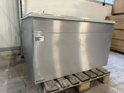 RVS horeca-afzuigkap / ventilatiekap, Südluft Systemtechnik, E-K/KH (artikel DAEK100100000), RVS / zilvergrijs, Type E-K/KH | hoogte 45 cm | met ka… – kavel bij Onlineveilingmeeste