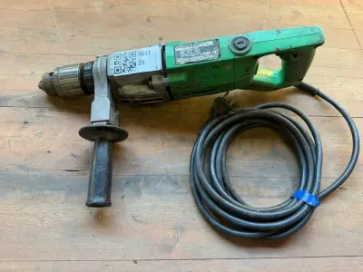 Klopboormachine, Hitachi, VTP-16A, groen, 800 W – twee versnellingen – kavel bij Onlineveilingmeester, Hoogeveen