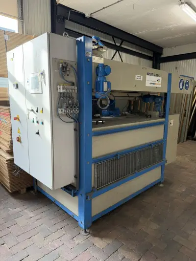 Bandfilterinstallatie, Envirochemie, Split-O-Mat SOM 3000, blauw/grijs, 2011, Waterbehandeling | industriële filterinstallatie – kavel bij Onlineveilingmeester, Hoogeveen