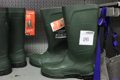 Rubberen veiligheidslaarzen DUNLOP Jobguard maat 43 – kavel bij HNVI, Loon op Zand