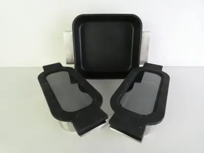 Pro Induction Flex Pannenset (3-delig) met deksels – kavel bij De Kringwinkel, Heverlee