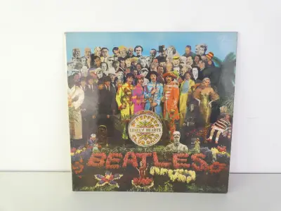 The Beatles - Sgt. Pepper's Lonely Hearts Club Band vinylplaat – kavel bij De Kringwinkel, Heverlee