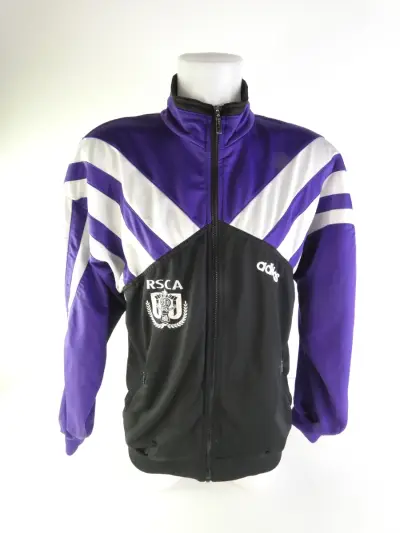 Vintage Adidas RSCA Anderlecht trainingsvet – kavel bij De Kringwinkel, Heverlee