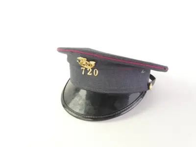 Vintage Belgische militaire kepie Jagers – Preta Brussel, maat 55 – kavel bij De Kringwinkel, Heverlee