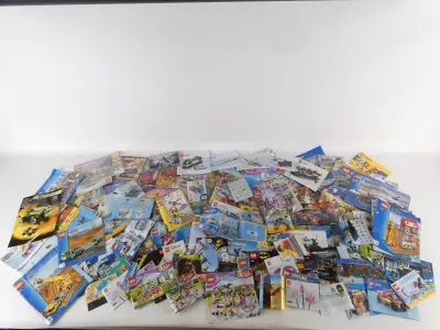 Grote verzameling LEGO bouwinstructies diverse thema's – kavel bij De Kringwinkel, Heverlee