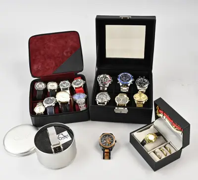 Lot horloges – kavel bij Twents Veilinghuis