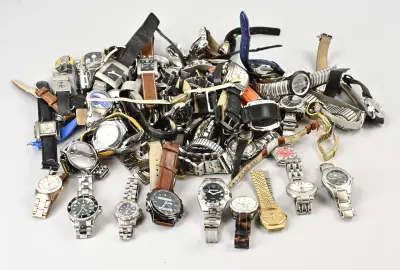 Lot diverse horloges – kavel bij Twents Veilinghuis