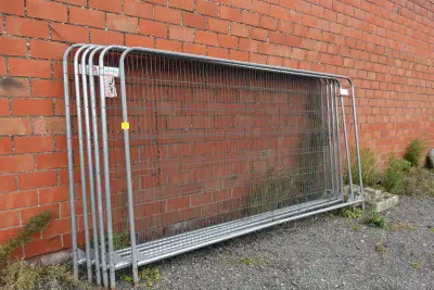 8x Bouwhekken – kavel bij Openbare Verkopen, Lochristi