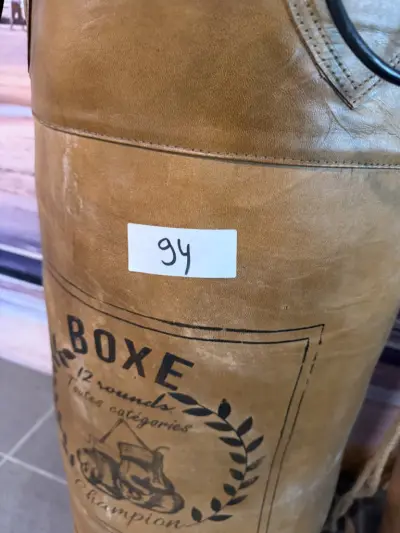 Grote boxzak 100% leer – kavel bij Openbare Verkopen, Blankenberge