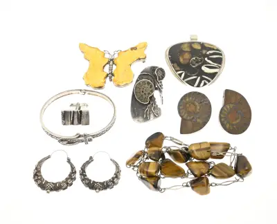 Lot diverse zilveren sieraden – kavel bij Twents Veilinghuis