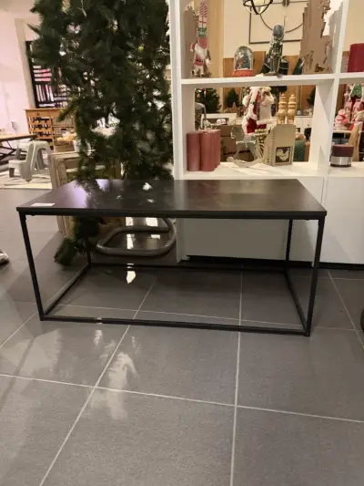 Marmer salontafel rechthoekig – kavel bij Openbare Verkopen, Blankenberge