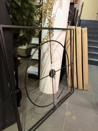grote industriële klok 3x Simla 105x6x105cm – kavel bij Openbare Verkopen, Blankenberge