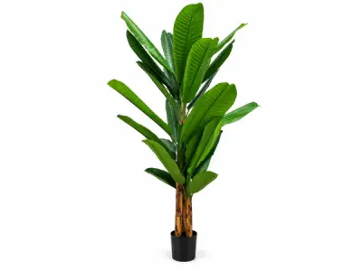 260cm Real touch banana tree in plastic pot – kavel bij XL Auctions
