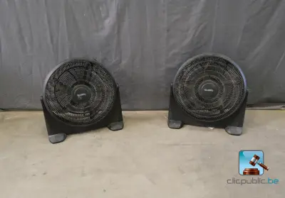 Set van ventilatoren – kavel bij Clicpublic, Nivelles