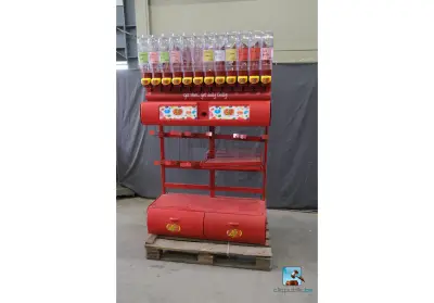 Snoepautomaat – kavel bij Clicpublic, Nivelles
