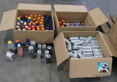 Batch van dranken – kavel bij Clicpublic, Nivelles