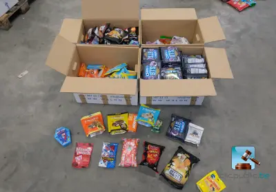 Diverse zoetigheden en snacks – kavel bij Clicpublic, Nivelles