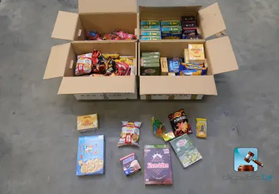 Diverse zoetigheden en snacks – kavel bij Clicpublic, Nivelles