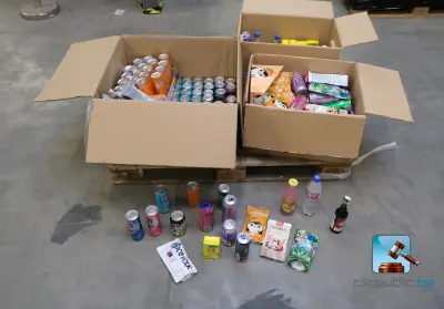 Batch van dranken – kavel bij Clicpublic, Nivelles