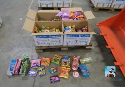 Diverse zoetigheden en snacks – kavel bij Clicpublic, Nivelles
