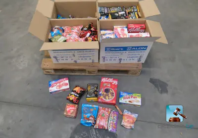 Diverse zoetigheden en snacks – kavel bij Clicpublic, Nivelles