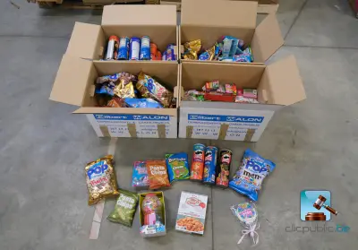 Diverse zoetigheden en snacks – kavel bij Clicpublic, Nivelles