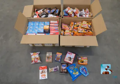 Diverse zoetigheden en snacks – kavel bij Clicpublic, Nivelles