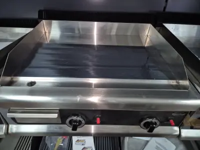 Bakplaat op gas 65 cm nieuw – kavel bij Veilingwinnaar