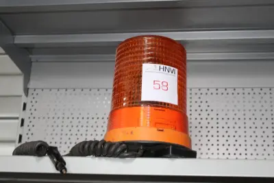 Magnetische zwaailamp met 12v aansluiting – kavel bij HNVI, Loon op Zand