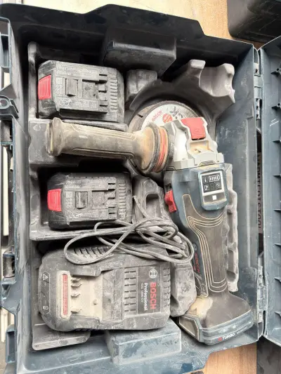 Bosch Accu Haakse Slijper – kavel bij Openbare Verkopen, Ooigem