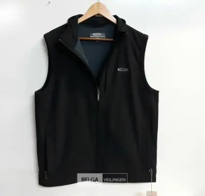 1 x Bodywarmer zwart Gelert shoft shell XL – kavel bij Belga Veilingen, Oudsbergen