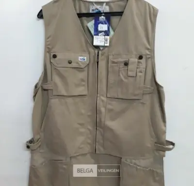 1 x Toolvest beige Fristads L – kavel bij Belga Veilingen, Oudsbergen
