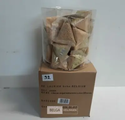 1 x Badpoeder 50 x 20 gram Lotus geur – kavel bij Belga Veilingen, Oudsbergen