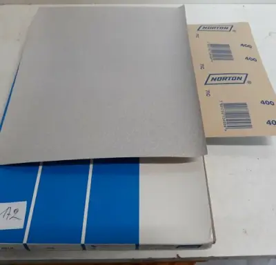 50 x Schuurpapier K400 Norton – kavel bij Belga Veilingen, Oudsbergen