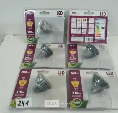 6 x LED spot MR 1612V 4W 210 lumen warm wit – kavel bij Belga Veilingen, Oudsbergen